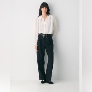 Aritzia Cristabel Blouse Light Birch Size XS